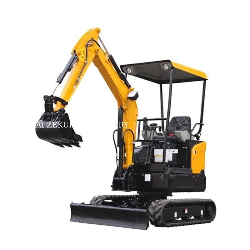 2Máy đào mini.5ton 8.6KW Máy đào nhỏ với động cơ khí thải Euro V