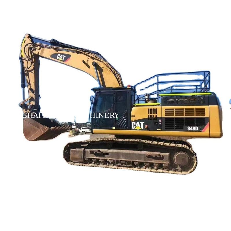 Máy đào CAT 349E cũ 49 tấn với sơn gốc để bán