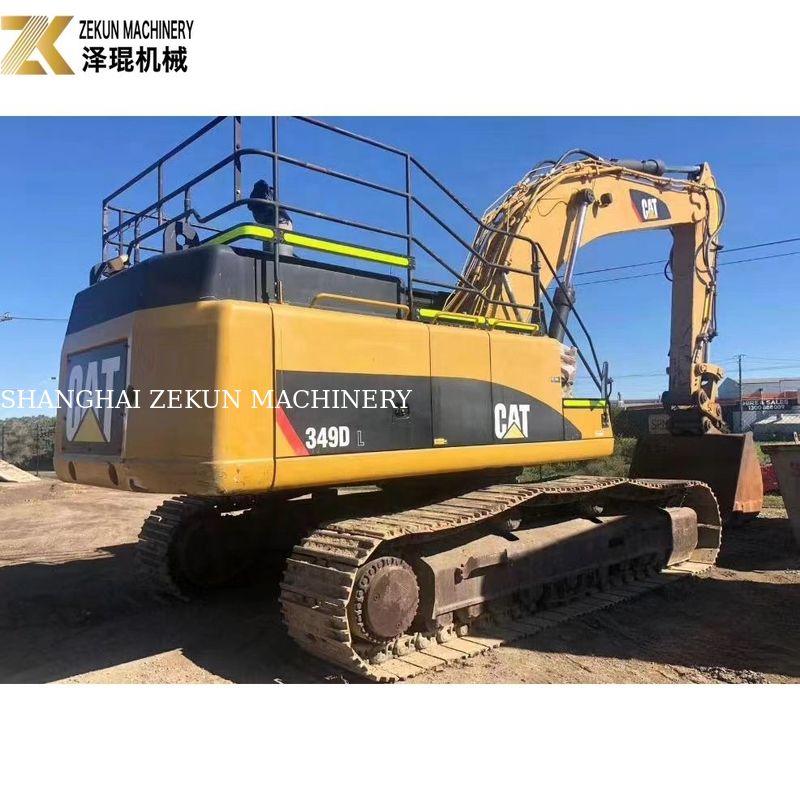 Máy đào CAT 349E cũ 49 tấn với sơn gốc để bán