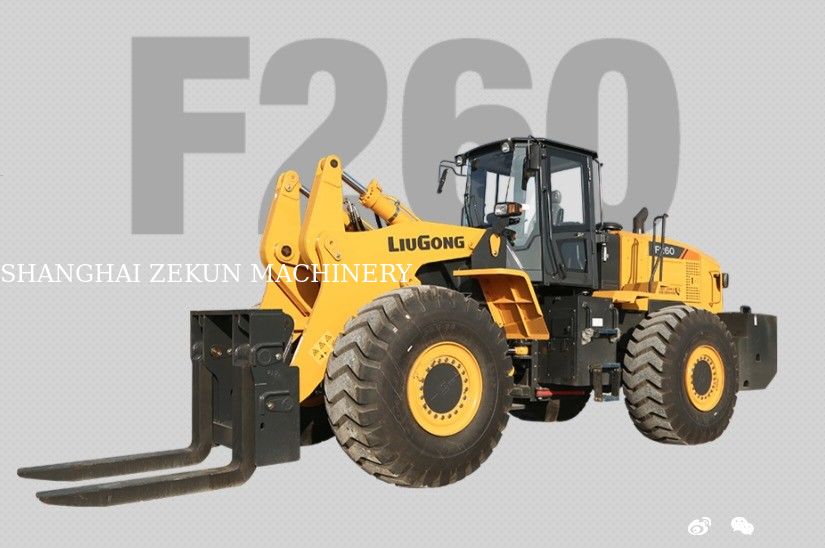 Máy nạp fork F260 7-9 tấn cho các cửa hàng vật liệu xây dựng