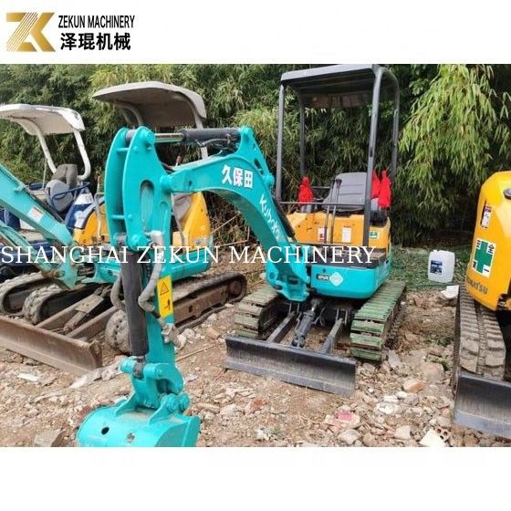 1.5 Ton Hydraulic Original Pump Mini Diesel Digger với đường cao su cho xây dựng