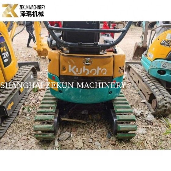 1.5 Ton Hydraulic Original Pump Mini Diesel Digger với đường cao su cho xây dựng