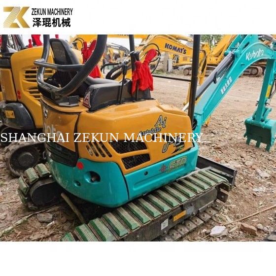 1.5 Ton Hydraulic Original Pump Mini Diesel Digger với đường cao su cho xây dựng