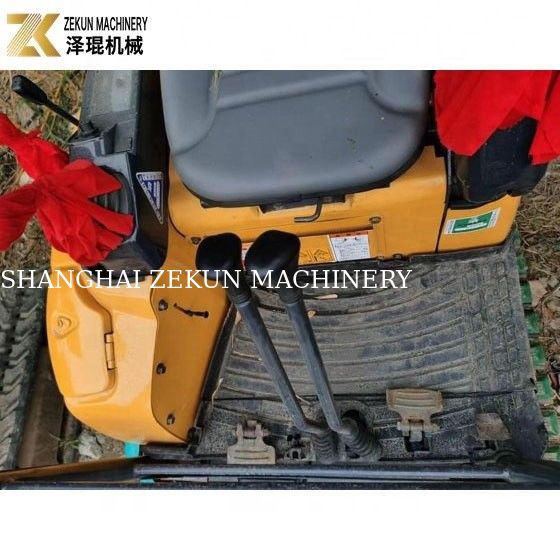 1.5 Ton Hydraulic Original Pump Mini Diesel Digger với đường cao su cho xây dựng