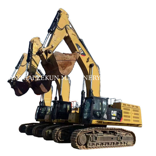 Thiết bị xây dựng cũ Cat 390F Máy đào bò với động cơ Cat 390 KW