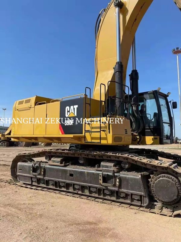 Thiết bị xây dựng cũ Cat 390F Máy đào bò với động cơ Cat 390 KW