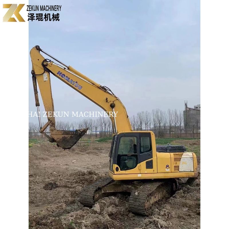 Sử dụng Komatsu 200 Excavator Trong tay thứ hai PC200-6 Digger trọng lượng vận hành 20,15ton