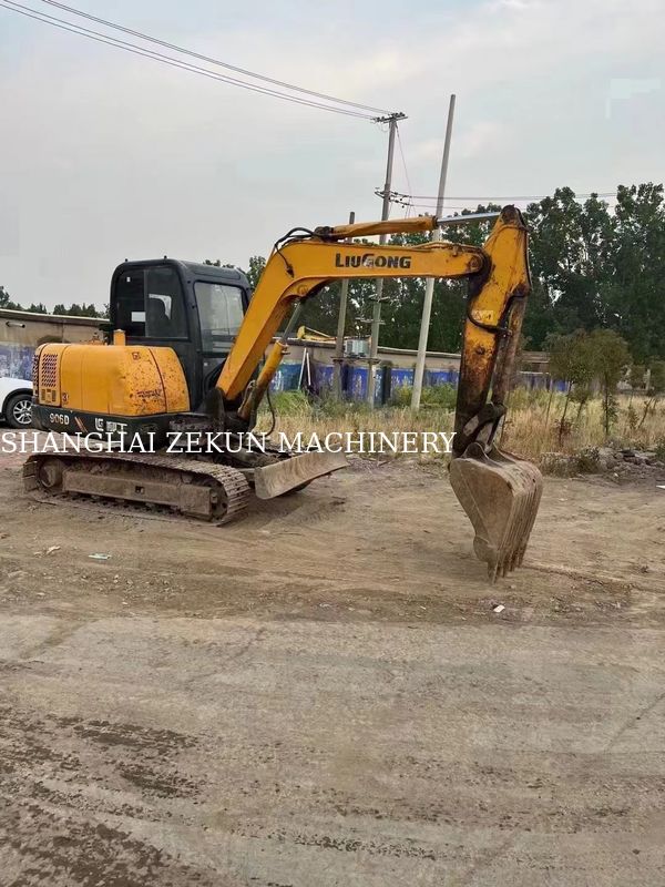9017F ZTS 1.8Ton Mini Crawler Excavator By Liu Gong 46,3kW Máy tính trọng lượng 7500kg