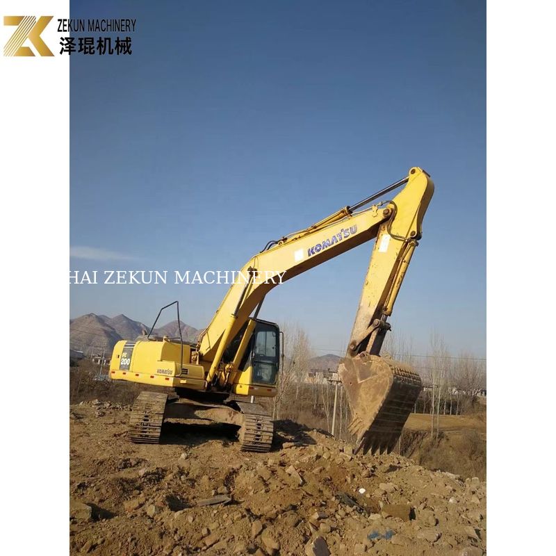 Komatsu PC200-7 máy đào 20 tấn được sử dụng trong năm 2015 cho máy móc xây dựng