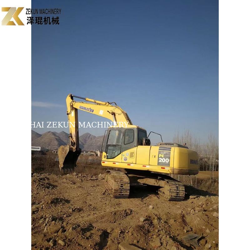 Komatsu PC200-7 máy đào 20 tấn được sử dụng trong năm 2015 cho máy móc xây dựng