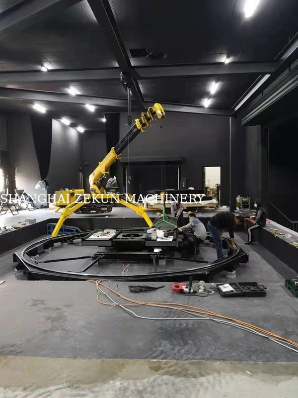 Mini Spider Lifting Crawler Crane KB8.0 Cẩu thủy lực cho Max. Độ cao nâng 15,7m
