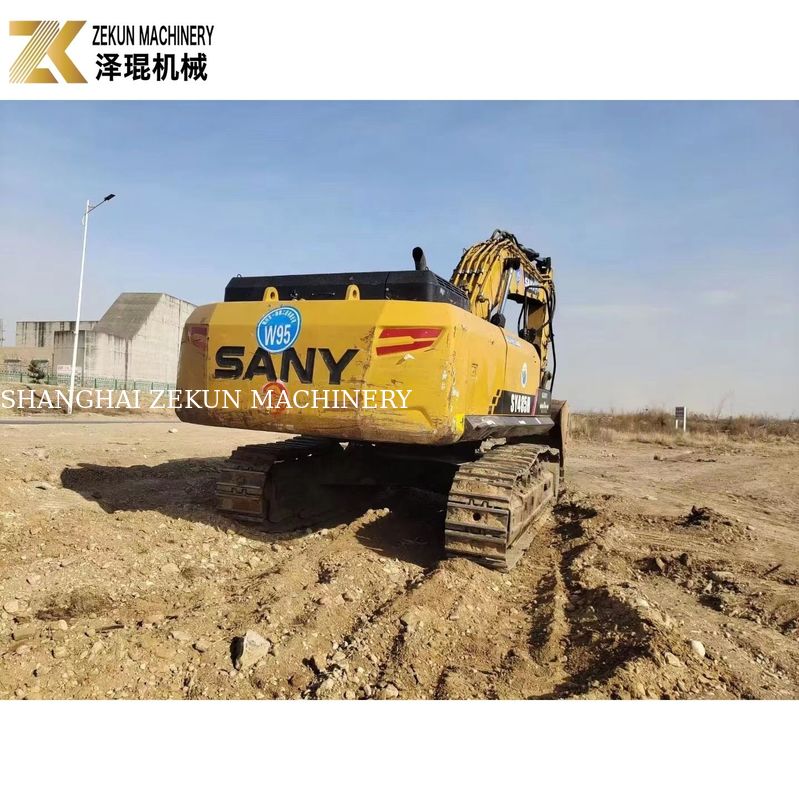 Xây dựng lớn sử dụng máy đào Sany 485 SY485H 48 tấn với động cơ SANY 6WG1X