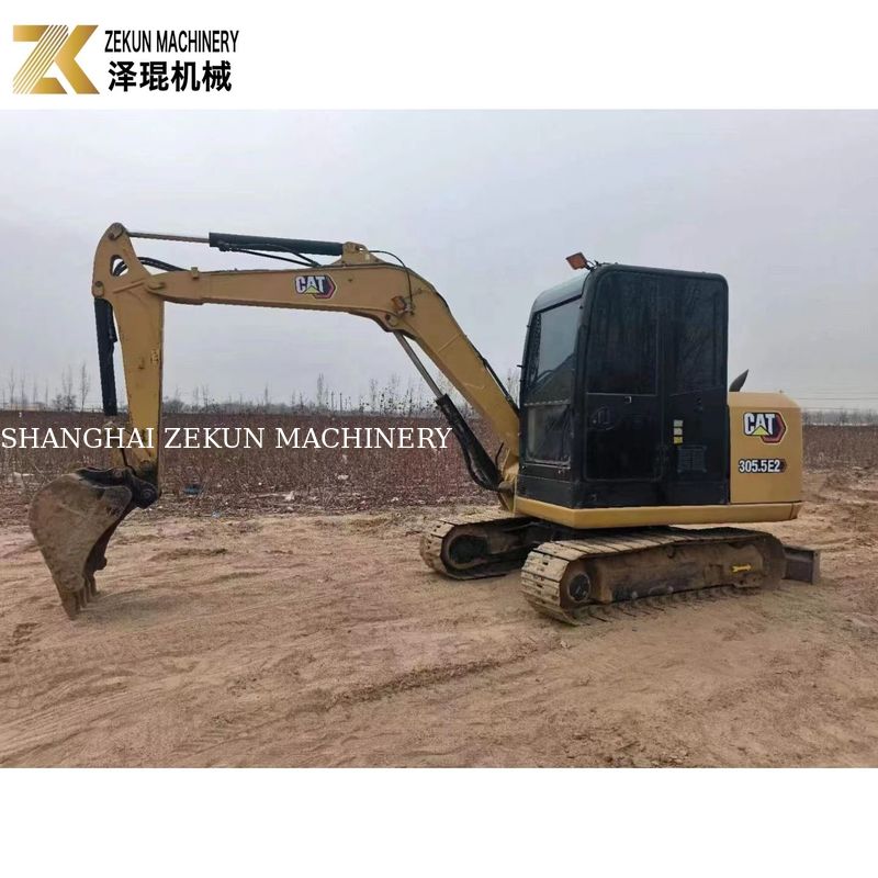 CAT 305.5E2 Máy đào bò sử dụng 5,5 tấn với ngón tay cái thủy lực từ Caterpillar