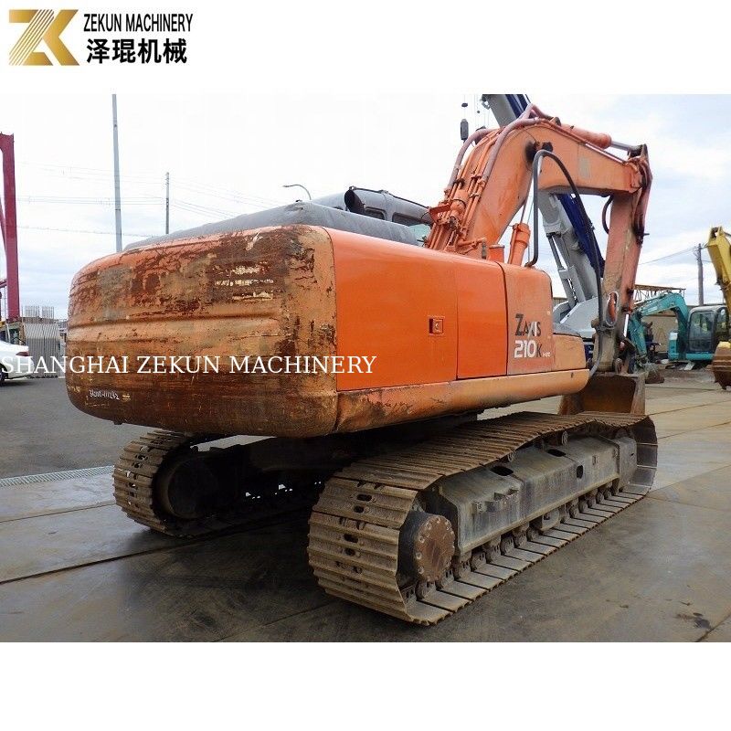 21 tấn sử dụng Hitachi Zaxis 210 Excavator ZX210 Crawler Excavator với dung lượng xô 1,0m3