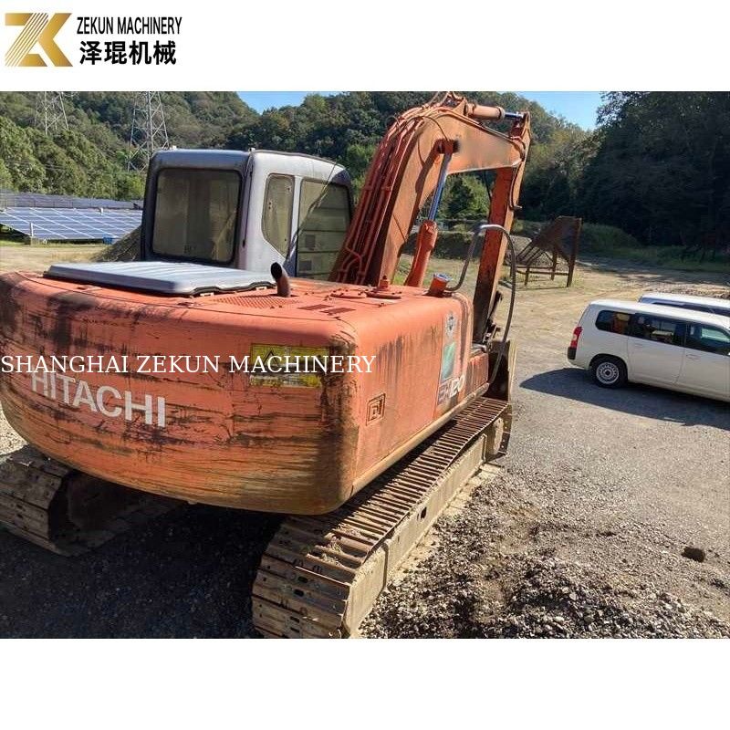 Màu gốc 12Ton sử dụng Hitachi EX 120 Excavator EX120-5 với động cơ ISUZU 60,5Kw