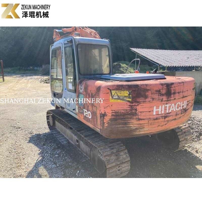 Màu gốc 12Ton sử dụng Hitachi EX 120 Excavator EX120-5 với động cơ ISUZU 60,5Kw