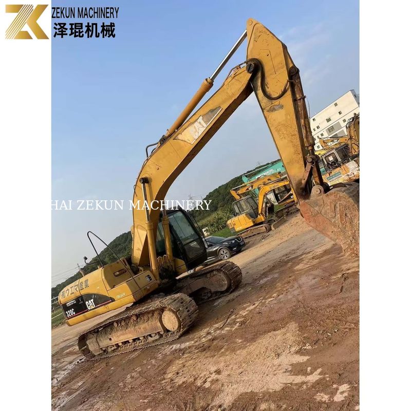 Máy đào 20 tấn CAT 320C được sử dụng và trong tình trạng tốt cho yêu cầu của khách hàng của bạn