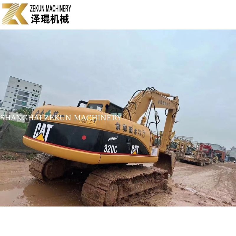110KW Thiết bị hạng nặng sử dụng CAT320 máy đào Caterpillar 320C giờ làm việc 4001-6000