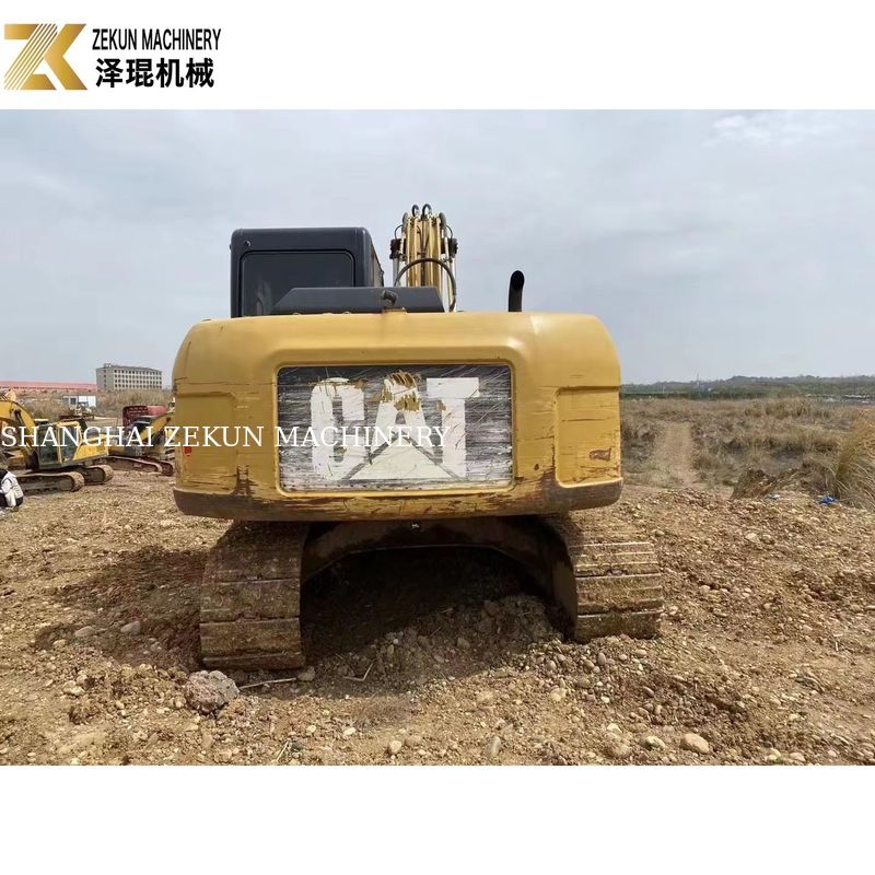 Máy đào cũ Cat 313 13 tấn Thiết bị xây dựng đường với dung lượng xô 0,65m3