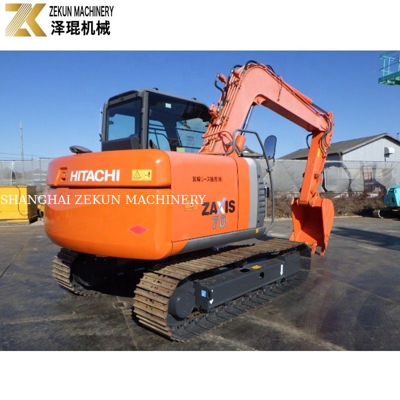 Máy đào mini nhỏ 7Ton Hitachi Zaxis 70 Crawler ZX70 với 2001-4000 giờ làm việc
