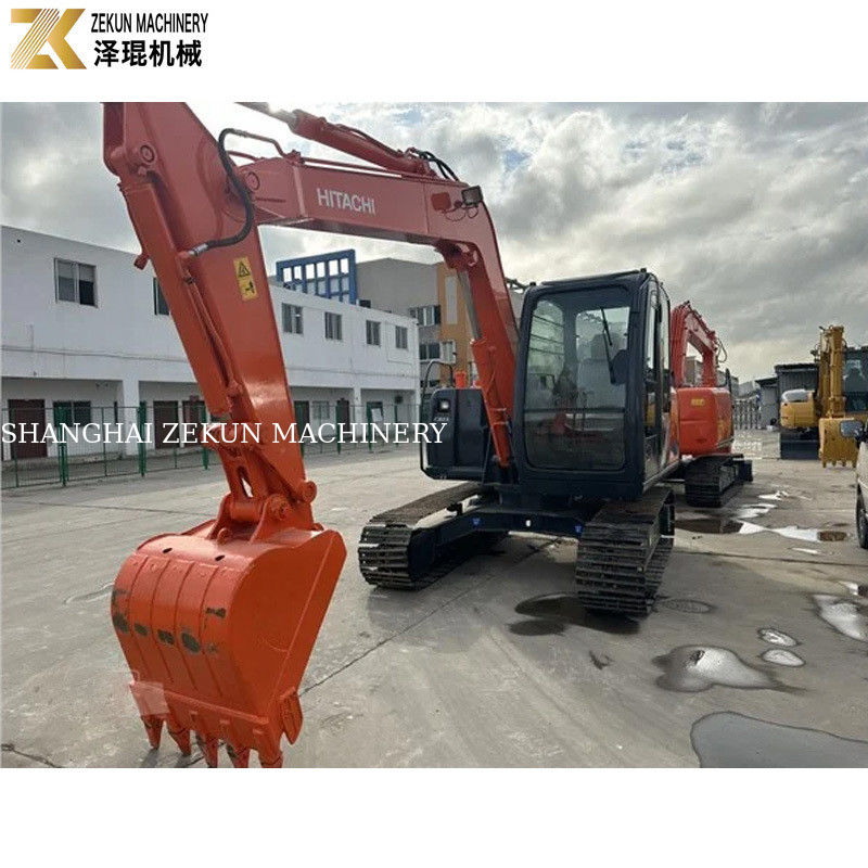 Máy đào Hitachi ZX70 cũ với động cơ ISUZU và máy bơm thủy lực gốc ở Nhật Bản