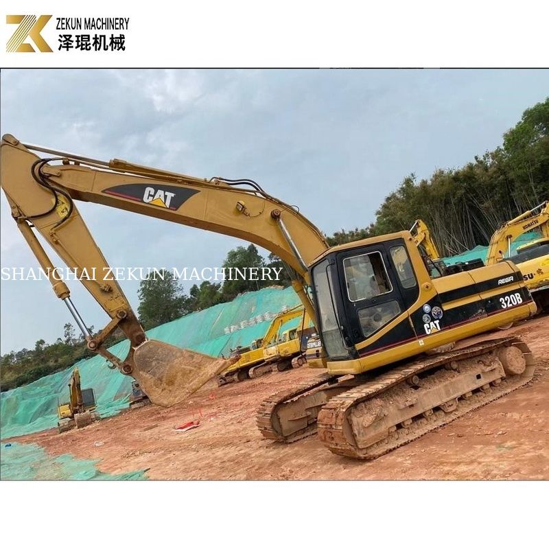 Máy khai quật máy bò dùng CAT320 20.6T nhập khẩu từ Nhật Bản sơn gốc