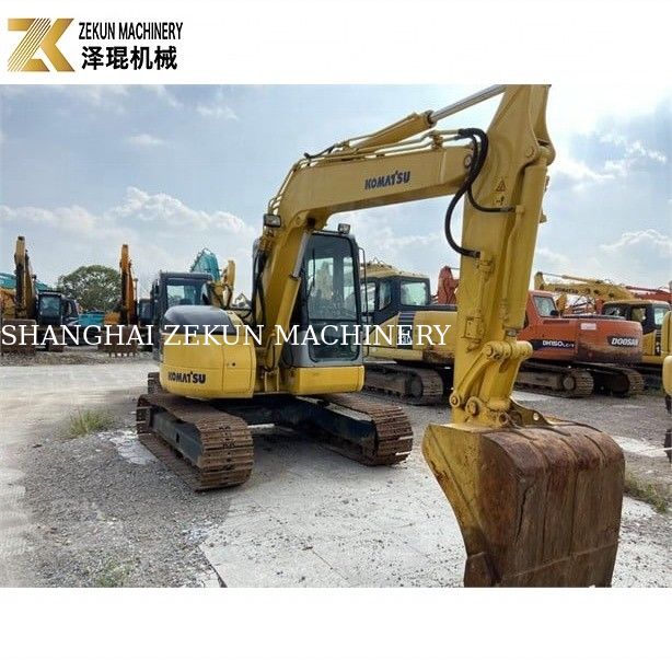 Máy đào Komatsu PC78 cũ 7ton PC78US-6 với dung lượng xô 0,28m3 và công suất 37KW