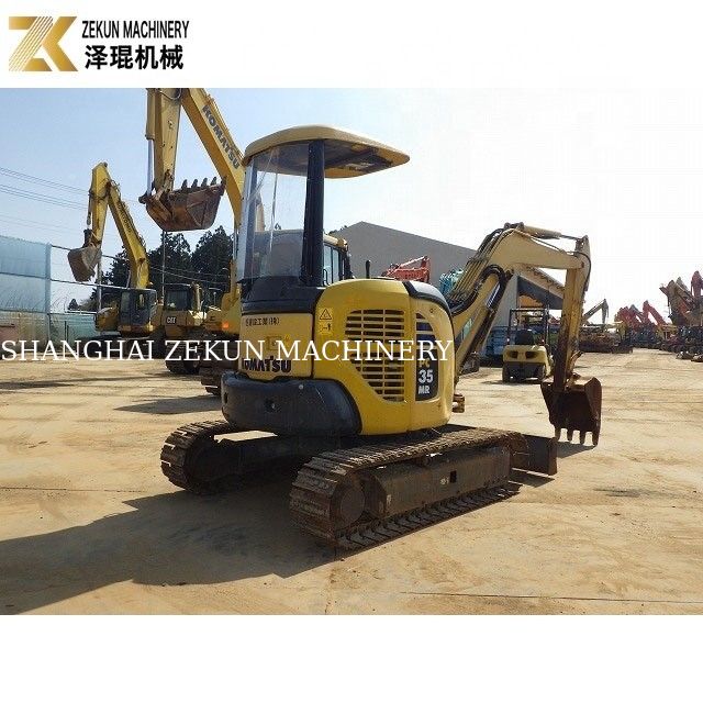 Máy đào Komatsu PC35 cỡ nhỏ 3 tấn Trọng lượng hoạt động 3700 KG Trọng lượng máy
