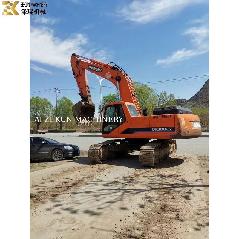 DH300-7 Thợ đào Doosan sử dụng 30Ton 2017 năm xi lanh thủy lực cho khai thác mỏ