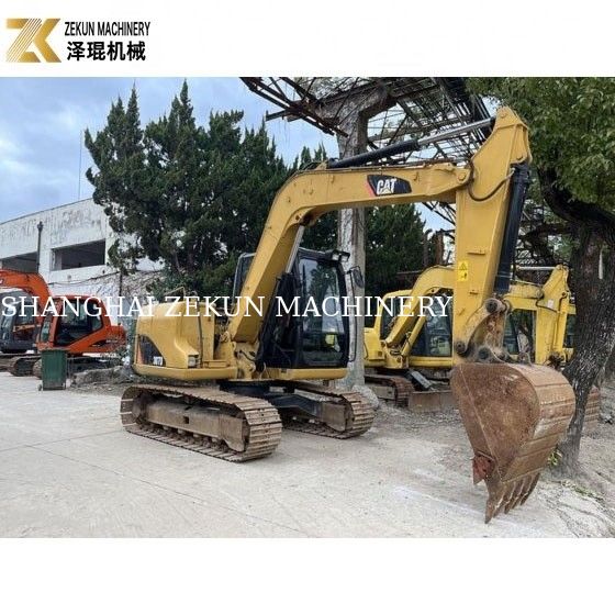 41.5KW sử dụng máy đào Cat 307 7 tấn sử dụng máy đào Crawler Xây dựng