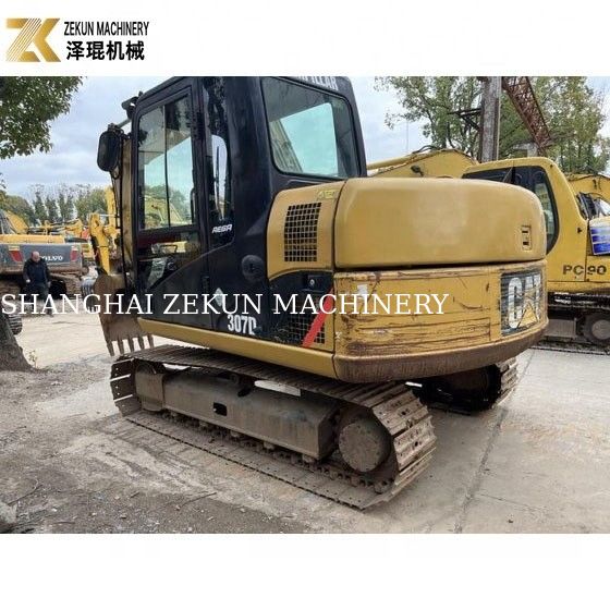41.5KW sử dụng máy đào Cat 307 7 tấn sử dụng máy đào Crawler Xây dựng