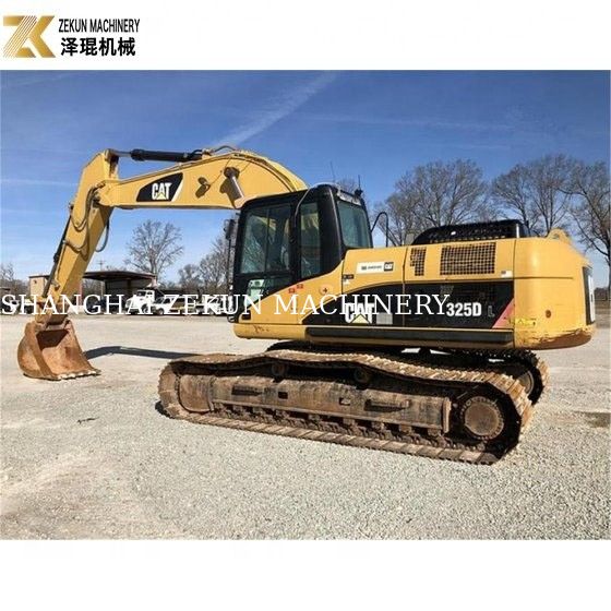 25Ton Caterpillar 325 sử dụng Excavator Crawler 140KW Di chuyển loại chuỗi Crawler