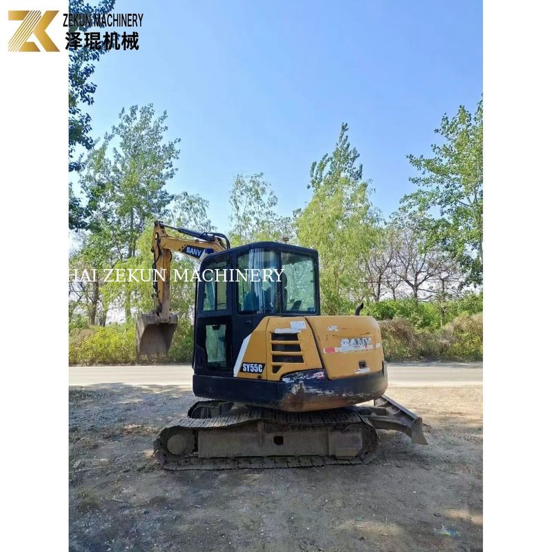Sany SY55C-9 Excavator đã sử dụng 5.5 tấn trọng lượng hoạt động sơn gốc