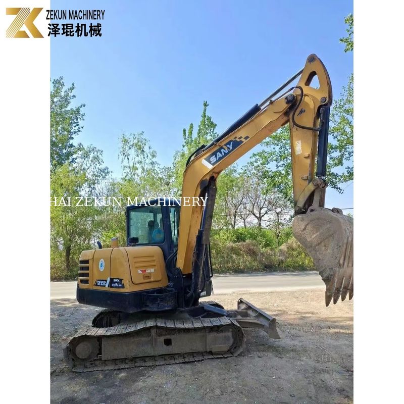 Sany SY55C-9 Excavator đã sử dụng 5.5 tấn trọng lượng hoạt động sơn gốc