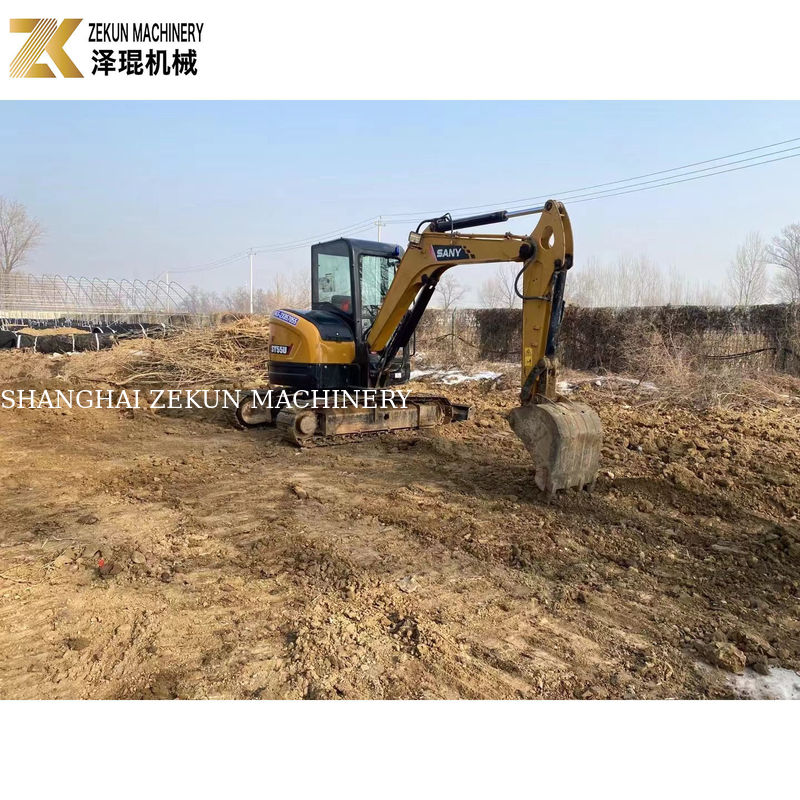 SANY SY55U 5.5T Máy đào mini cũ với máy bơm thủy lực khác Trong tình trạng tốt
