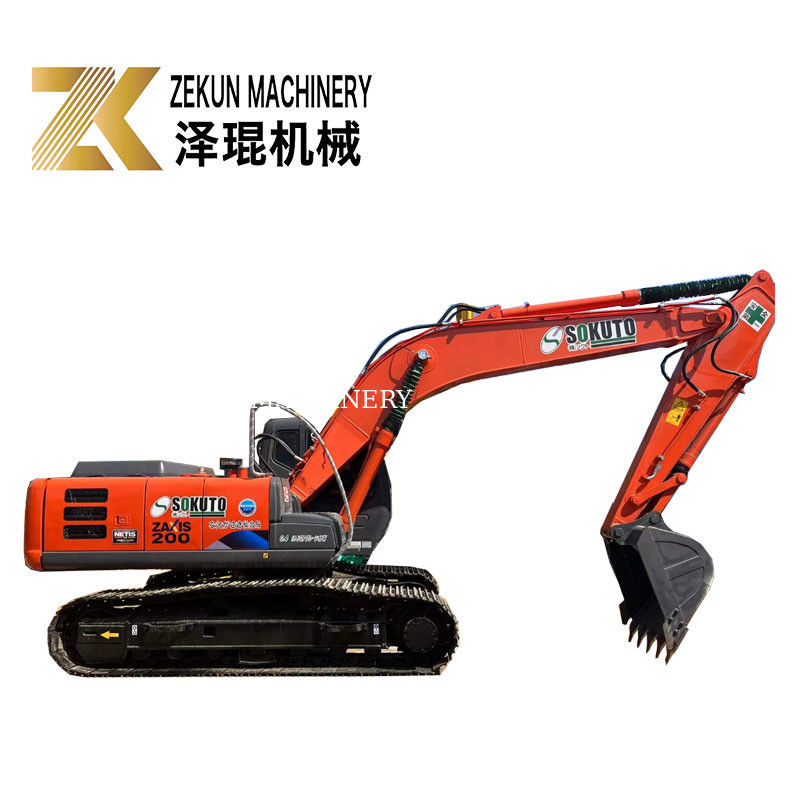 20 tấn sử dụng tay thứ hai HITACHI ZX 200-3G Crawler Excavator Digger trong tình trạng tốt