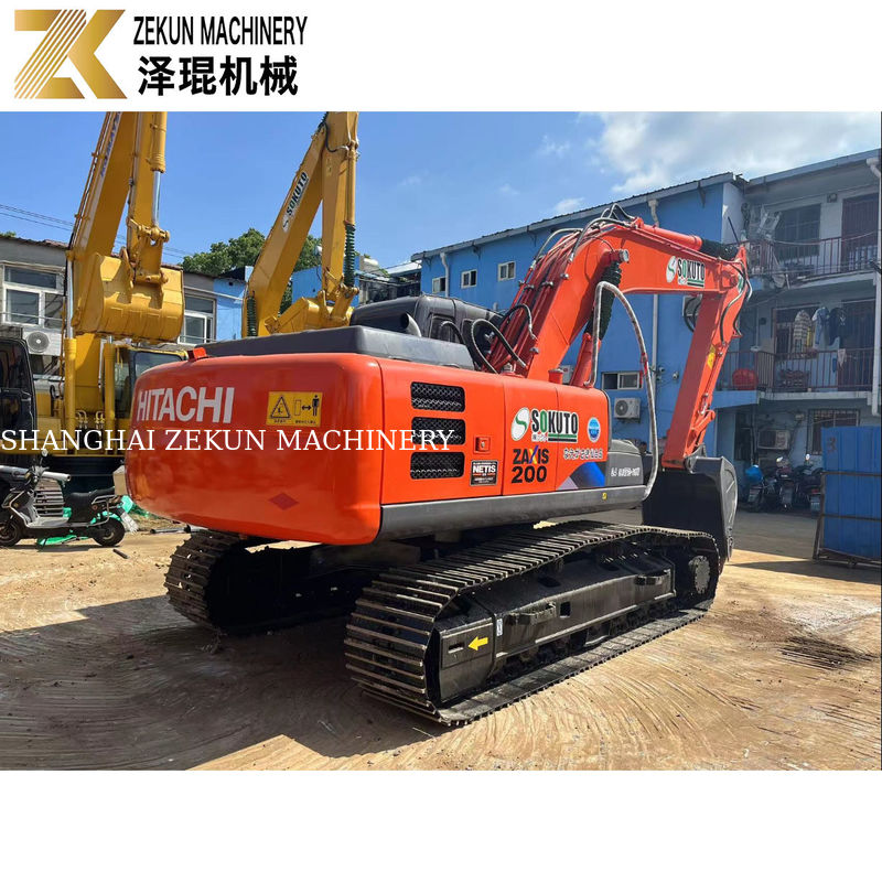 20 tấn sử dụng tay thứ hai HITACHI ZX 200-3G Crawler Excavator Digger trong tình trạng tốt