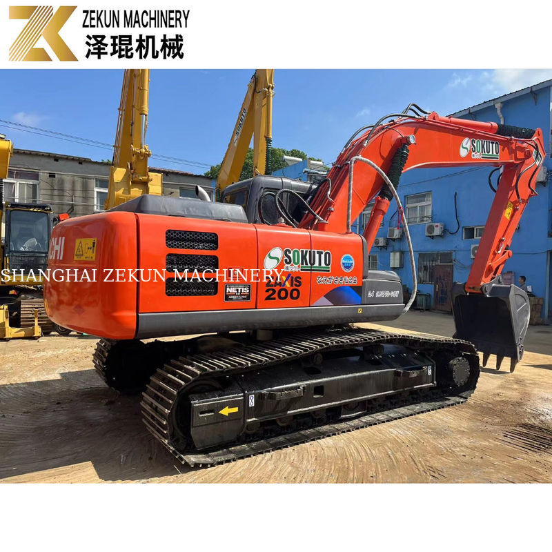 20 tấn sử dụng tay thứ hai HITACHI ZX 200-3G Crawler Excavator Digger trong tình trạng tốt