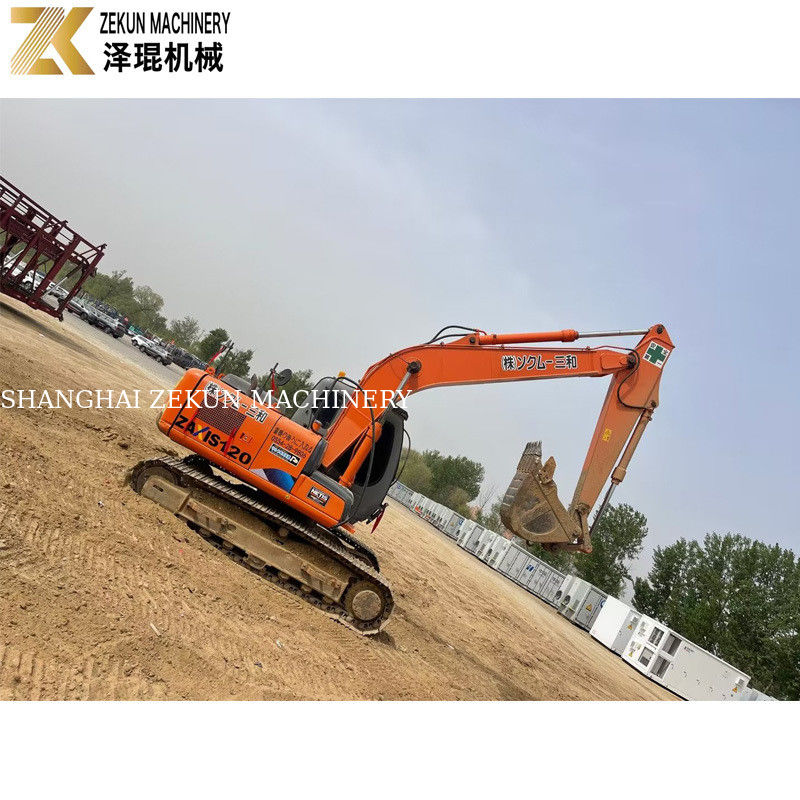 66Kw 2013 Máy đào cũ Nhật Bản Radiator Hitachi EX-1-2 DS 120 2.5