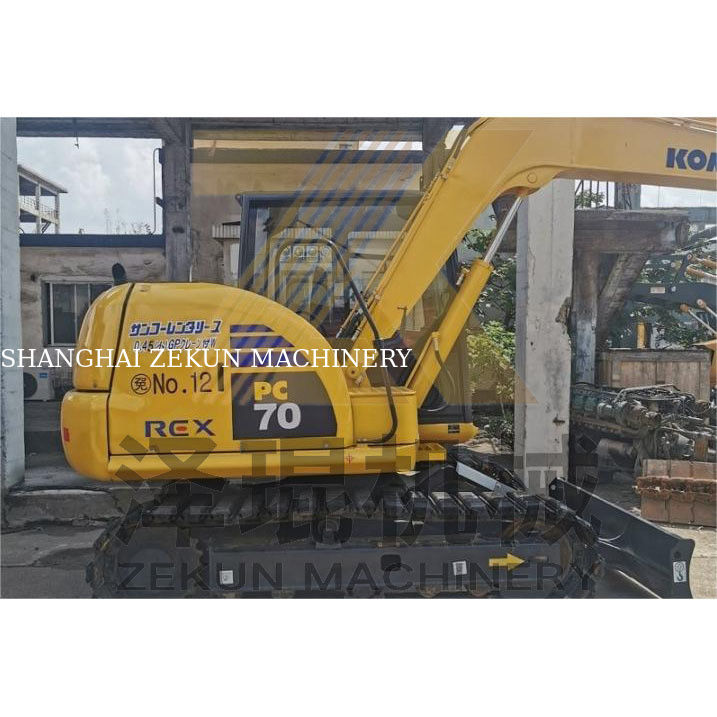 6.59TON trọng lượng hoạt động 2022 sử dụng Komatsu PC70-8 Excavator cho nhu cầu của bạn