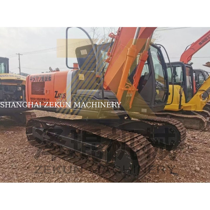 Sử dụng Hitachi ZX120-3 Crawler Excavator với máy bơm thủy lực gốc và 93 KW