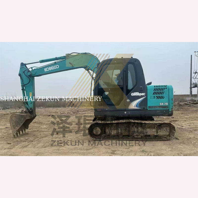 0.4m3 Capacity Bucket 2017 Được sử dụng Kobelco 907 E307D Sk75 Sk75-11 máy đào ở Thượng Hải