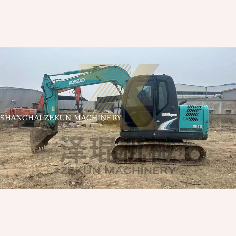 0.4m3 Capacity Bucket 2017 Được sử dụng Kobelco 907 E307D Sk75 Sk75-11 máy đào ở Thượng Hải