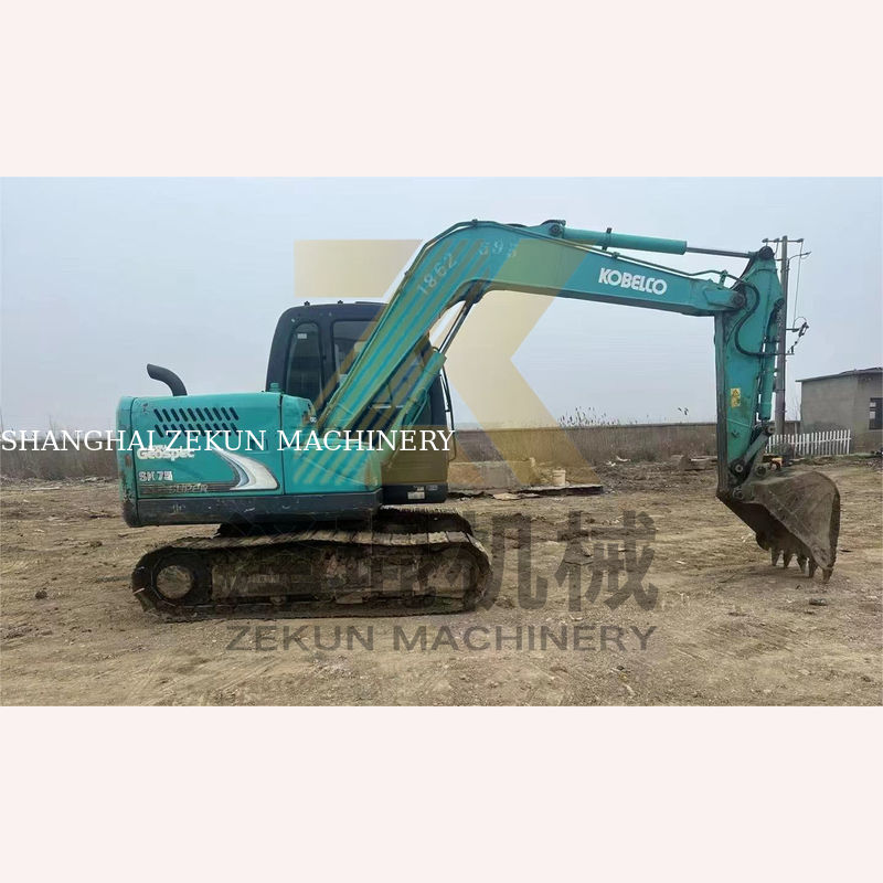 0.4m3 Capacity Bucket 2017 Được sử dụng Kobelco 907 E307D Sk75 Sk75-11 máy đào ở Thượng Hải