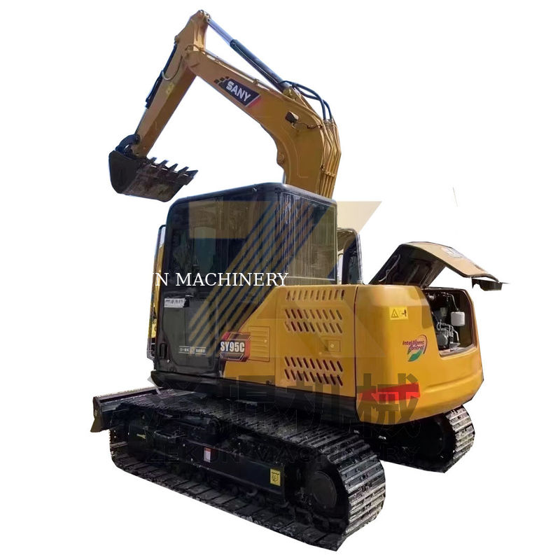 Máy đào sử dụng xi lanh thủy lực khác Sany SY95C Pro với dung lượng xô 0,39 m3