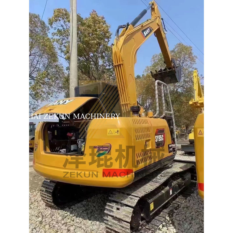 Máy đào sử dụng xi lanh thủy lực khác Sany SY95C Pro với dung lượng xô 0,39 m3