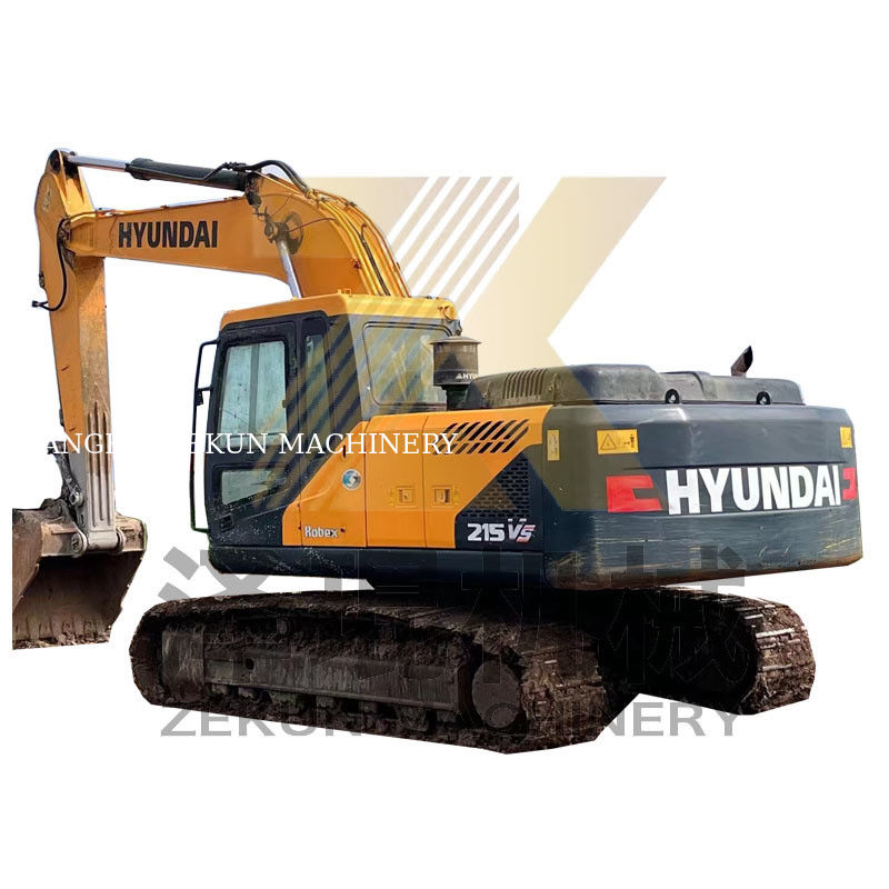 21000 KG Trọng lượng máy Cummins Động cơ sử dụng Hyundai 215-9T 215-9S máy đào ở Thượng Hải