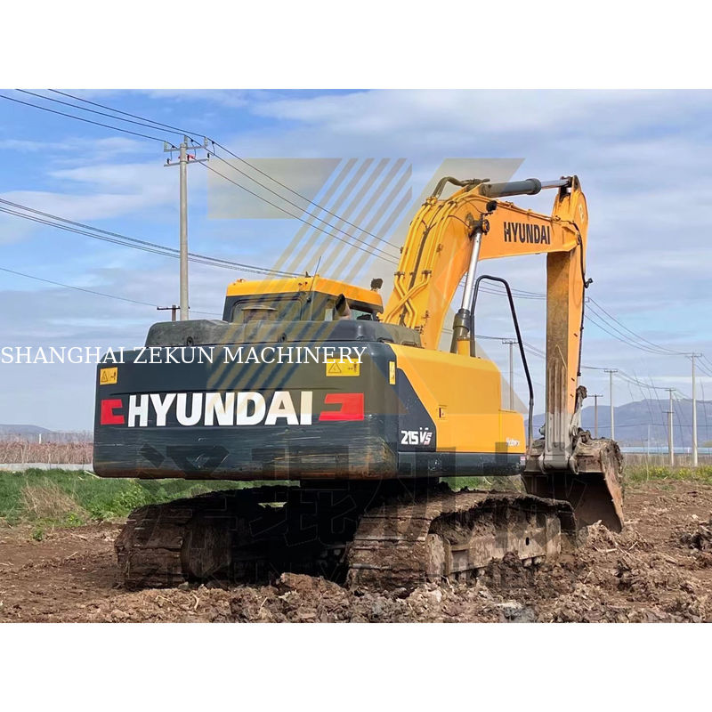21000 KG Trọng lượng máy Cummins Động cơ sử dụng Hyundai 215-9T 215-9S máy đào ở Thượng Hải