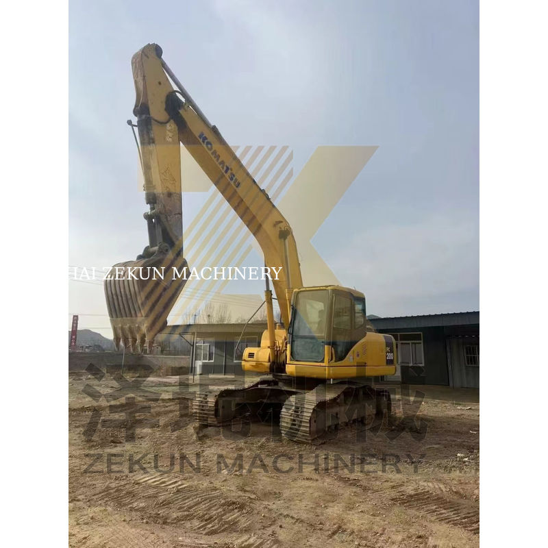 0.8m3 Capacity Bucket Used Komatsu PC200-7 Excavator với xi lanh thủy lực khác