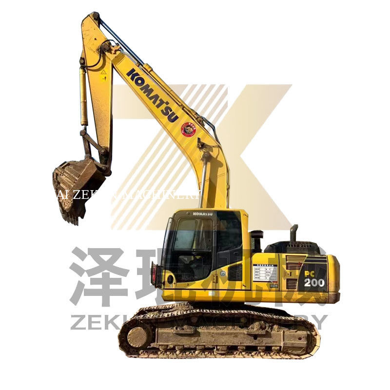 Máy tải Komatsu 16T PC110-7 PC200-7 PC200-8MO cũ 200 với trọng lượng hoạt động thấp